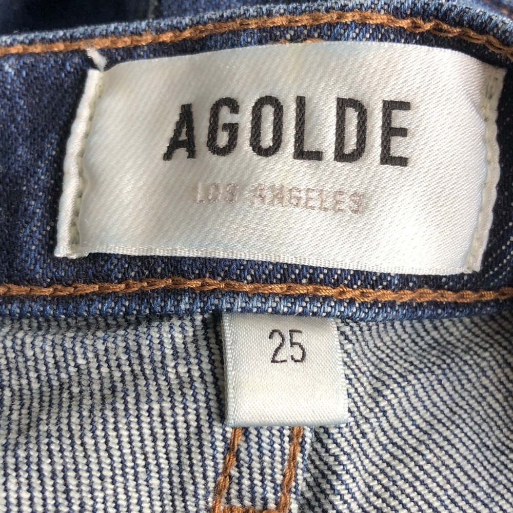Agolde Ren Jeans High Rise Wide Leg A200B-1554 Comfort Stretch - Picture 11 of 16